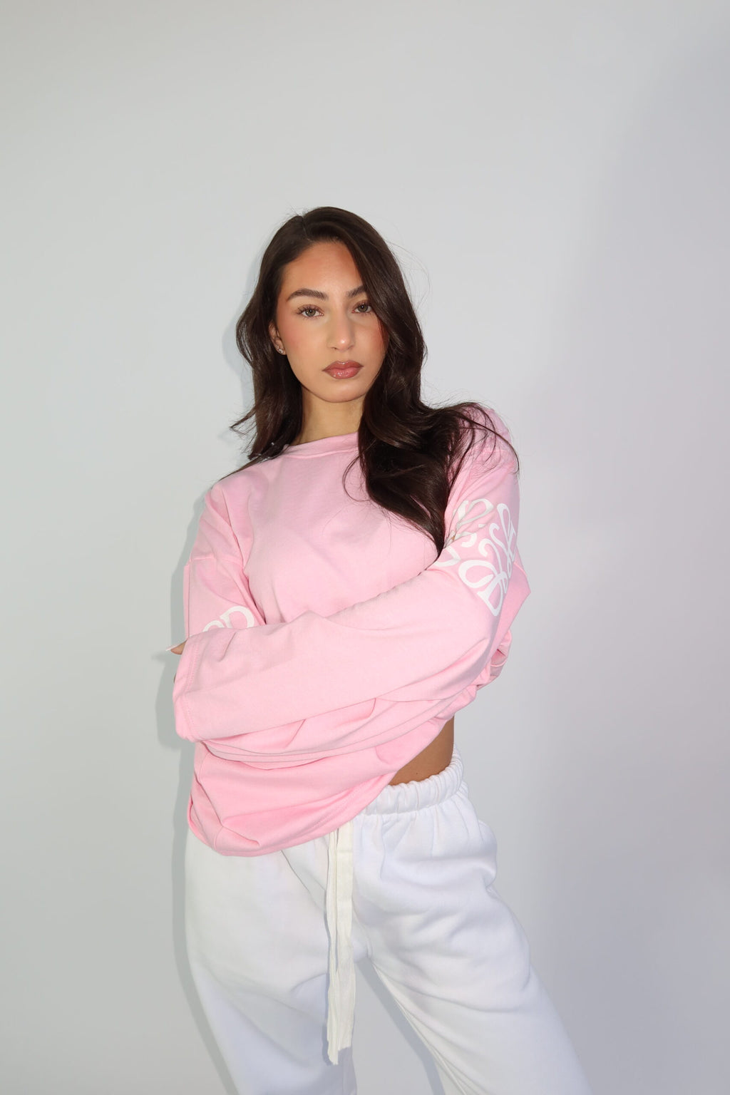 MONOGRAM LONGSLEEVE PINK