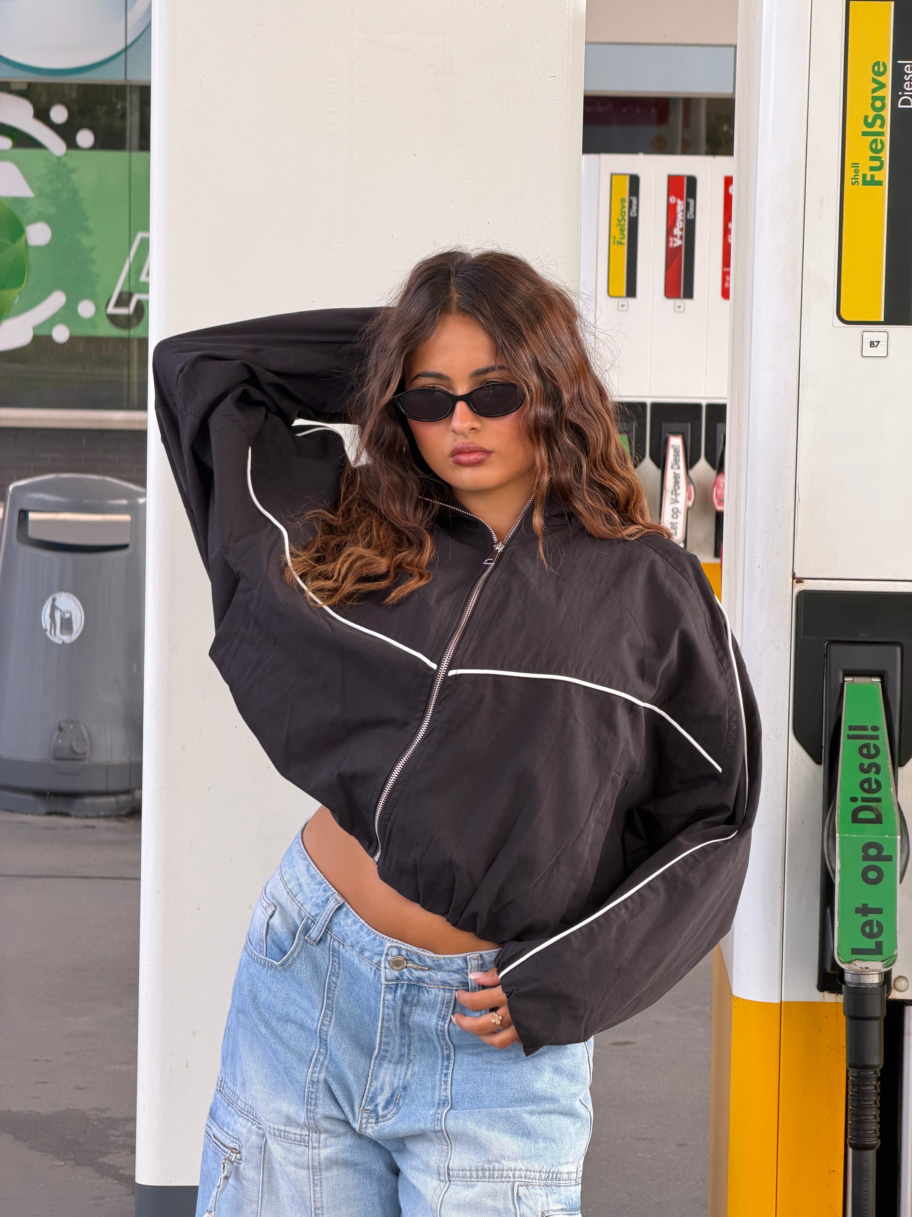 THE WINDBREAKER JACKET BLACK