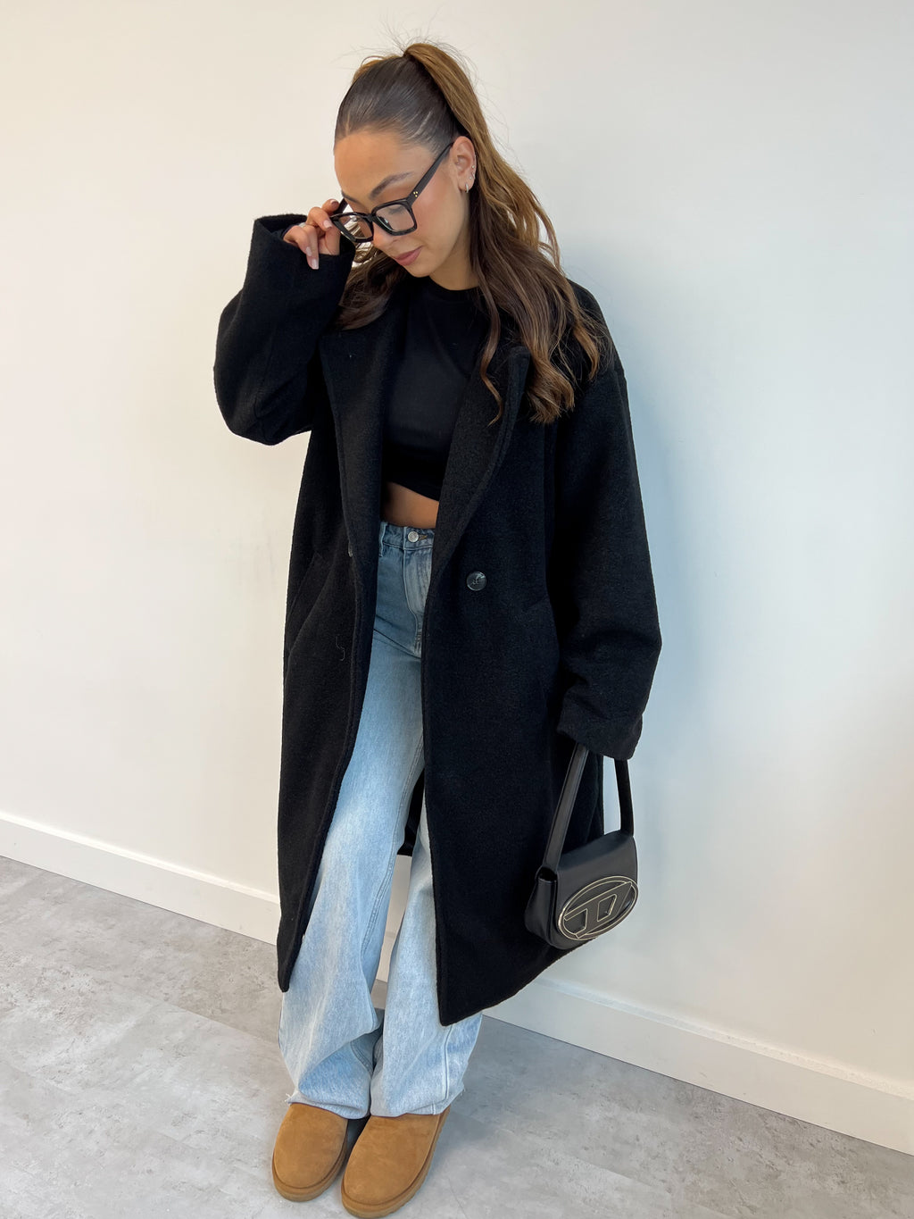 SOFT BEAR TRENCH BLACK