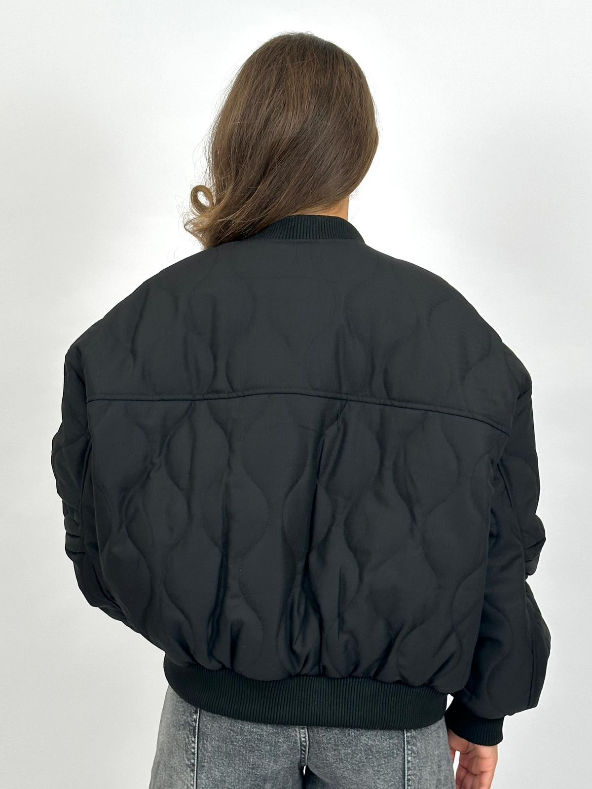 BIBI BOMBER COAT BLACK