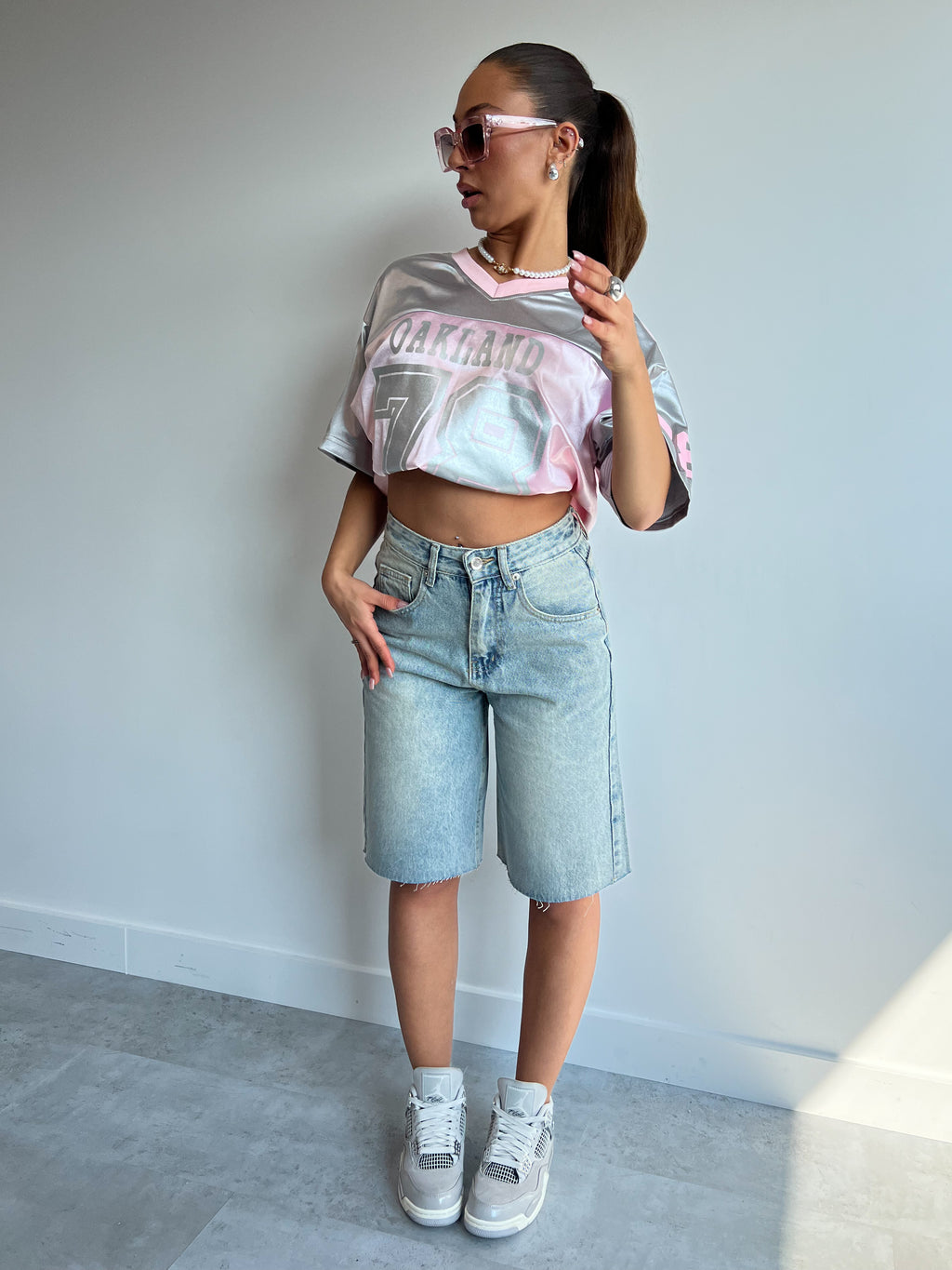 COOL GIRL MIDI SHORTS 2091