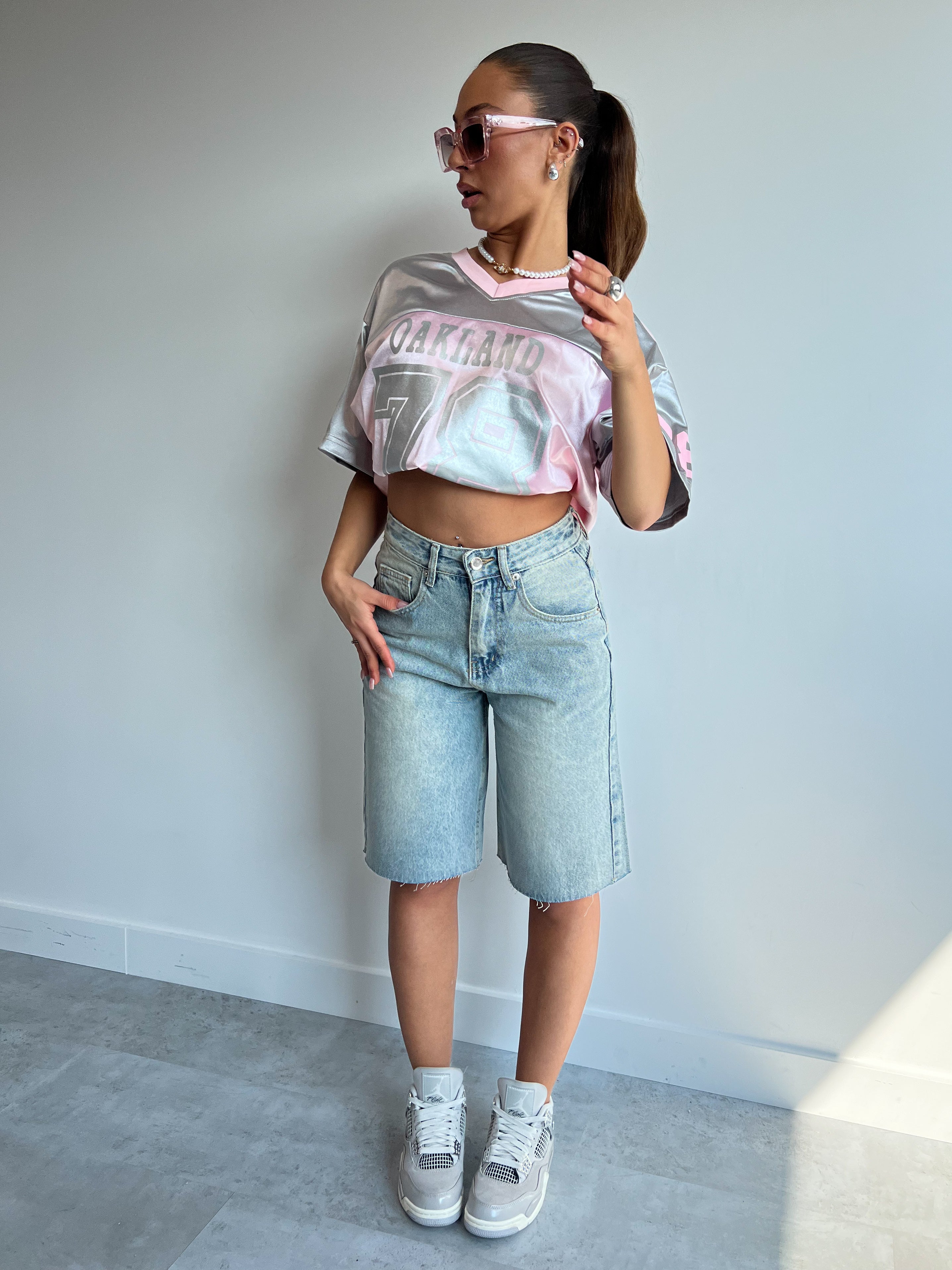 COOL GIRL MIDI SHORTS 2091