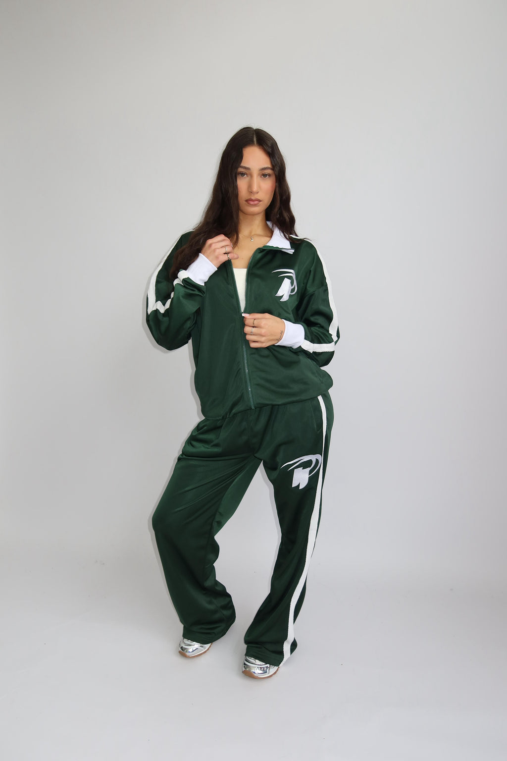 PREMIUM PRIORITY STRIPED TRACKSUIT GREEN