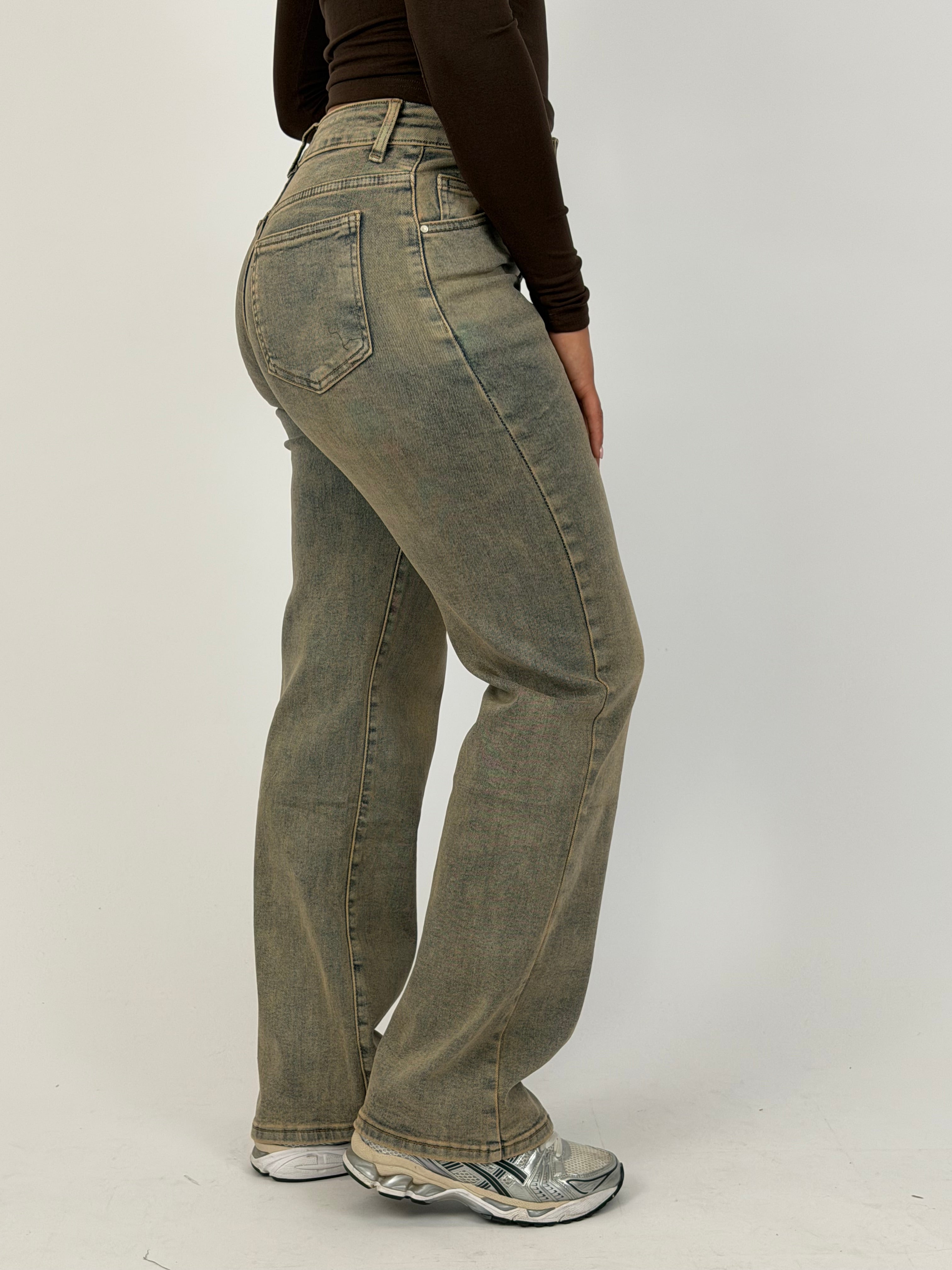 SANNE STRETCH WIDE LEG VINTAGE H973-1