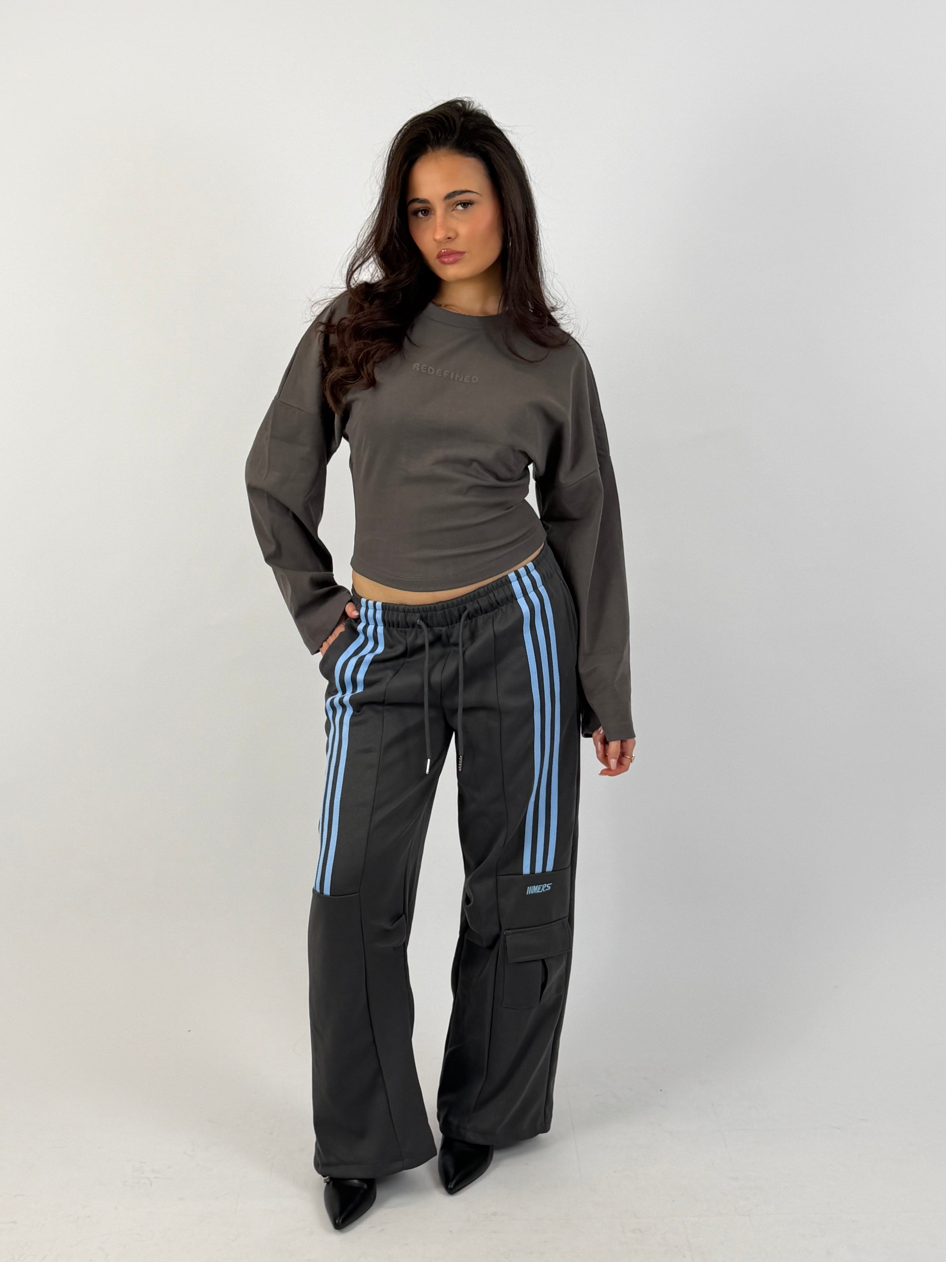 PETITE JOGGER GREY/BLUE SIZE S