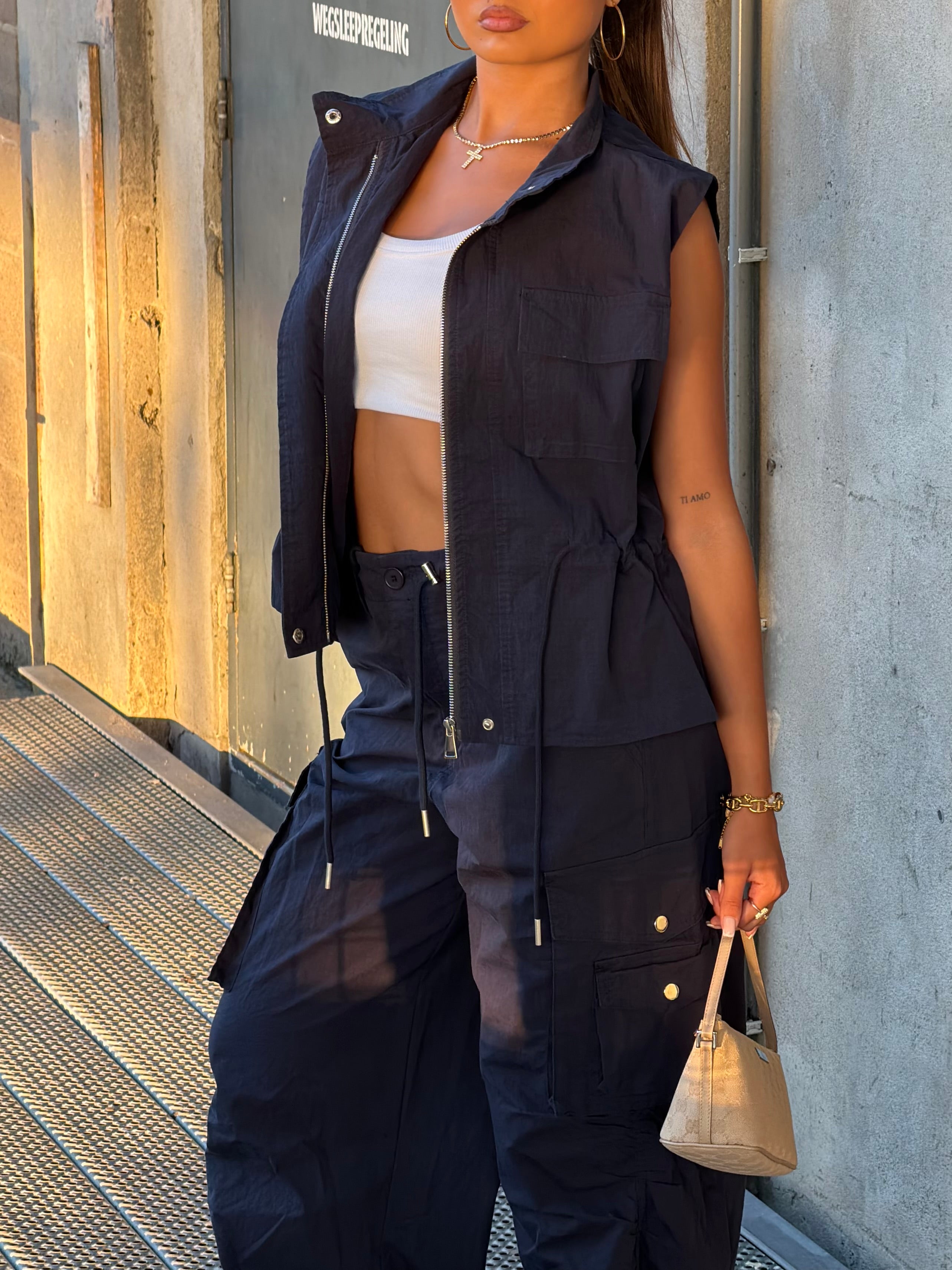 COCO GILET NAVY