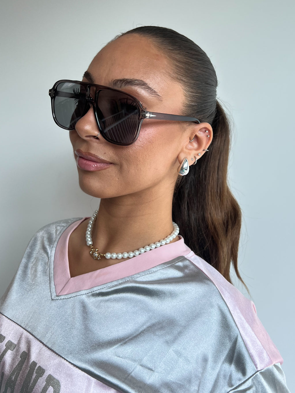 SO EXTRA AVIATOR SHADES GREY