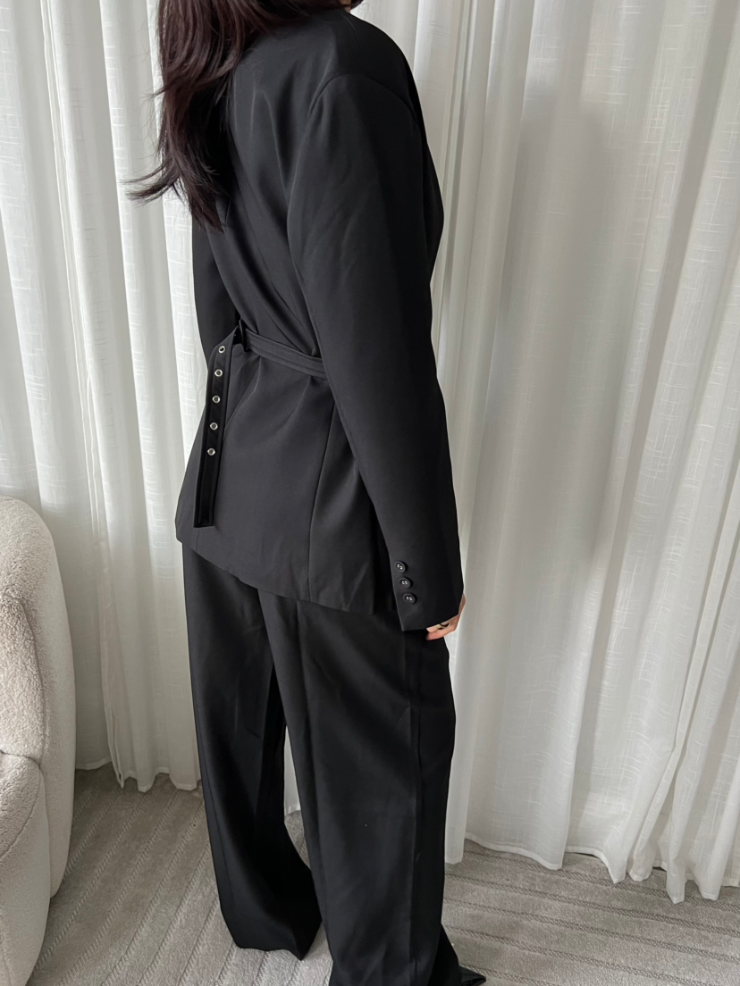 PERFECT MID WAIST PANTALON BLACK