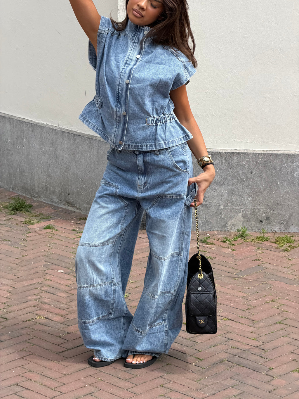 ZAAR DENIM SET LIGHT BLUE