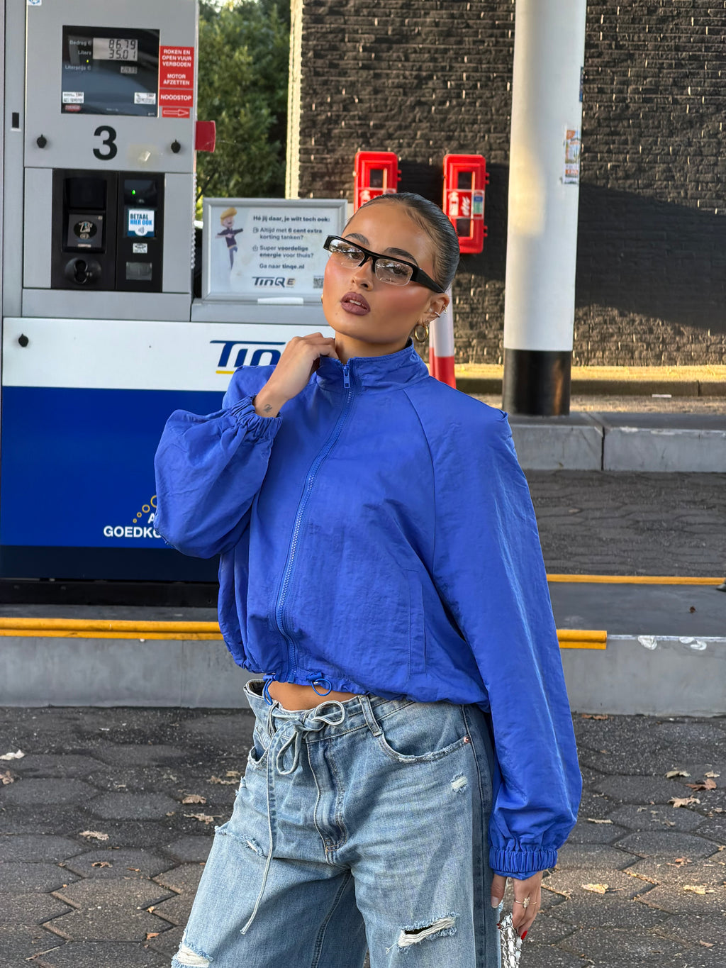 SHELLEY JACKET BLUE