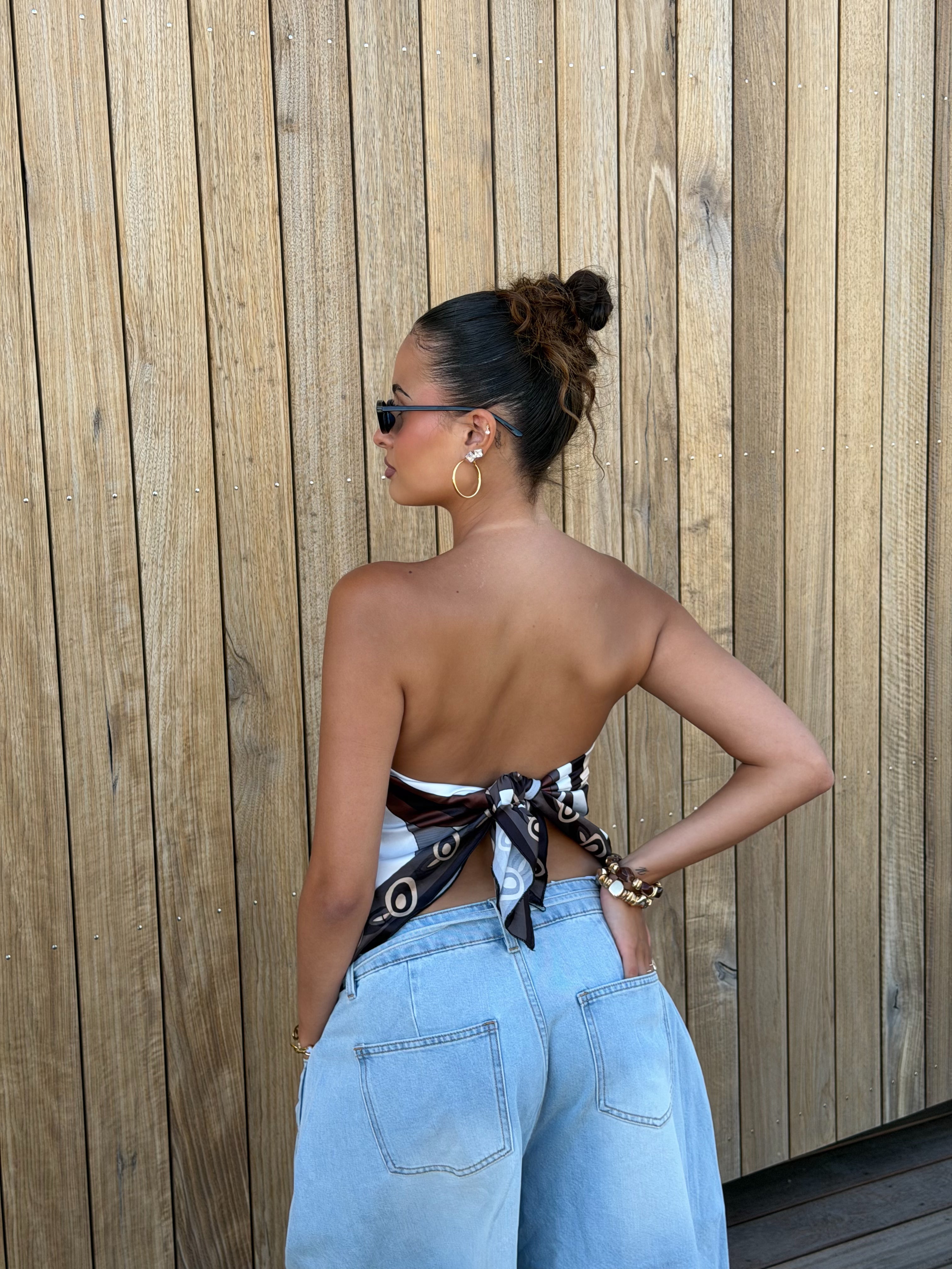 SCARF FESTIVAL TOP