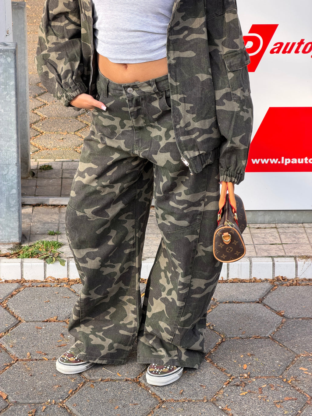 DE CAMO SET MET CAPUCHON
