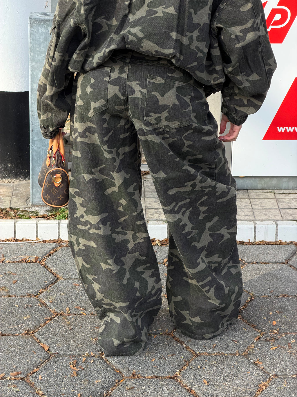 DE CAMO SET MET CAPUCHON
