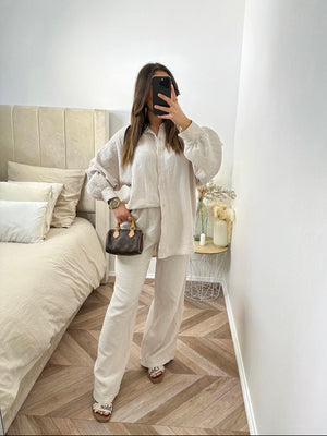 MUSTHAVE LINEN SET BEIGE