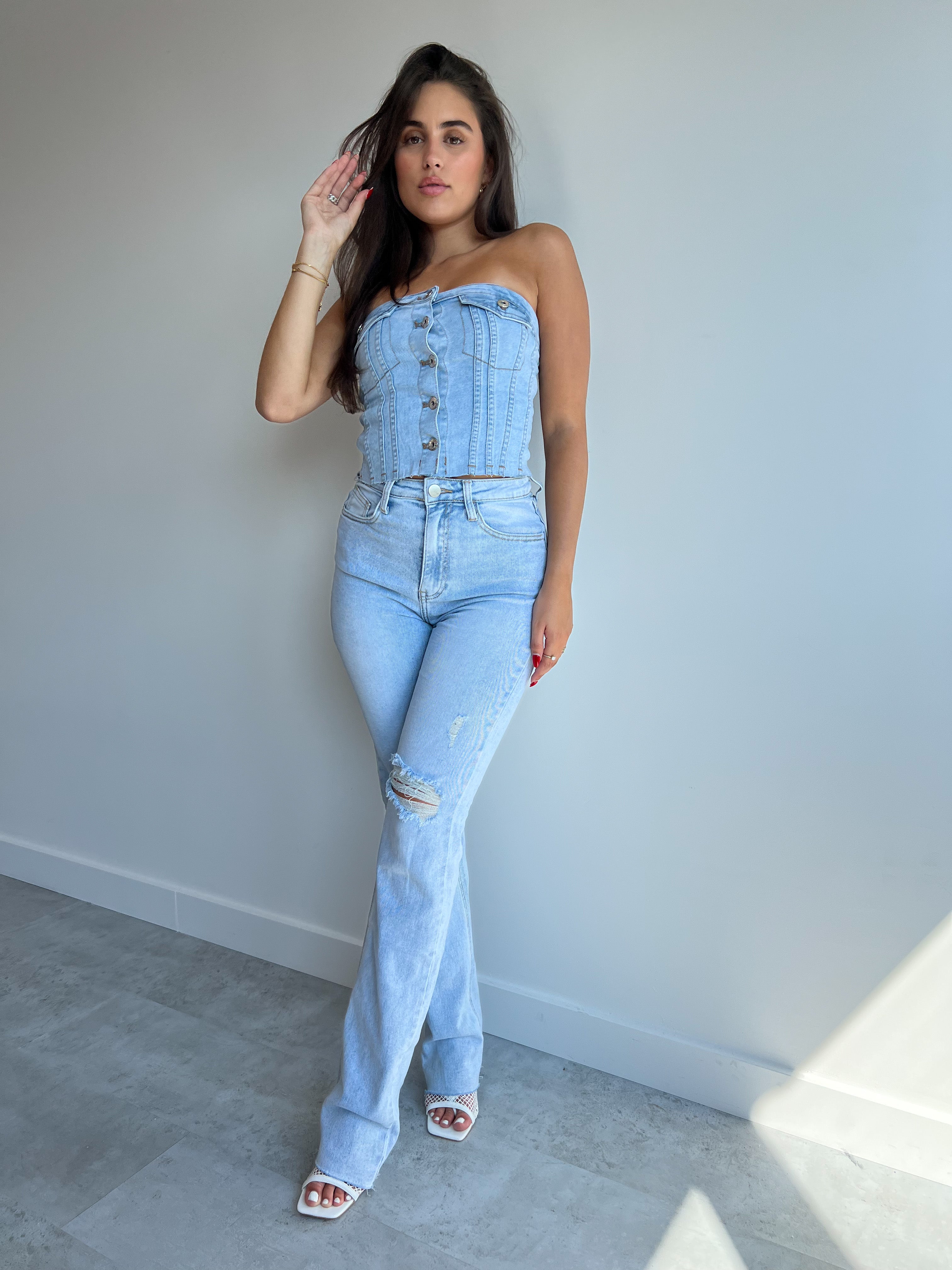 Jean discount femme tall