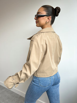 INSPIRED CROP TRENCH CAMEL