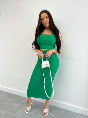 KHLOE TWO PIECE GRASS GREEN