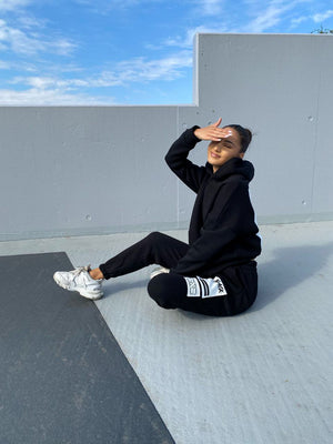 ‘BLACK’ HOODIE TRACKSUIT