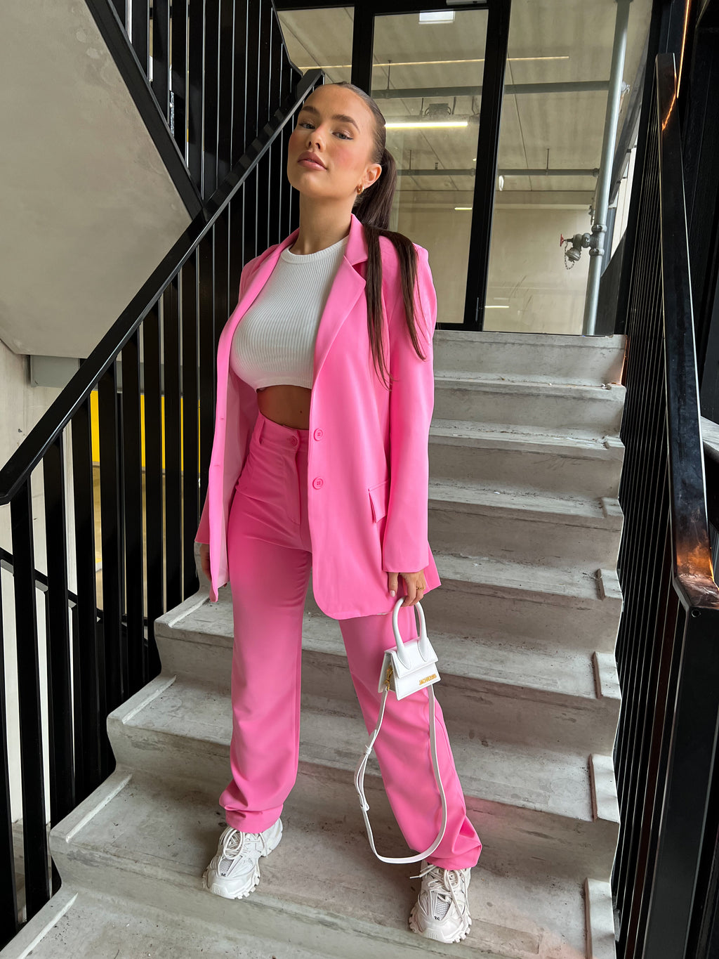 CLASSY & CASUAL SUIT PINK