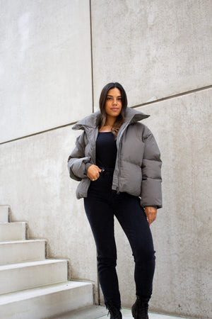 ULTIMATE PUFFER COAT GREY