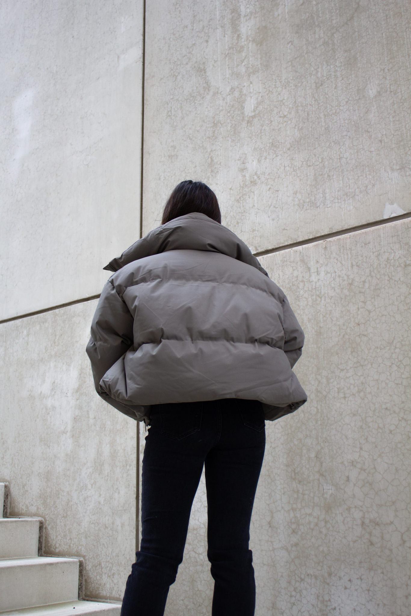 ULTIMATE PUFFER COAT GREY