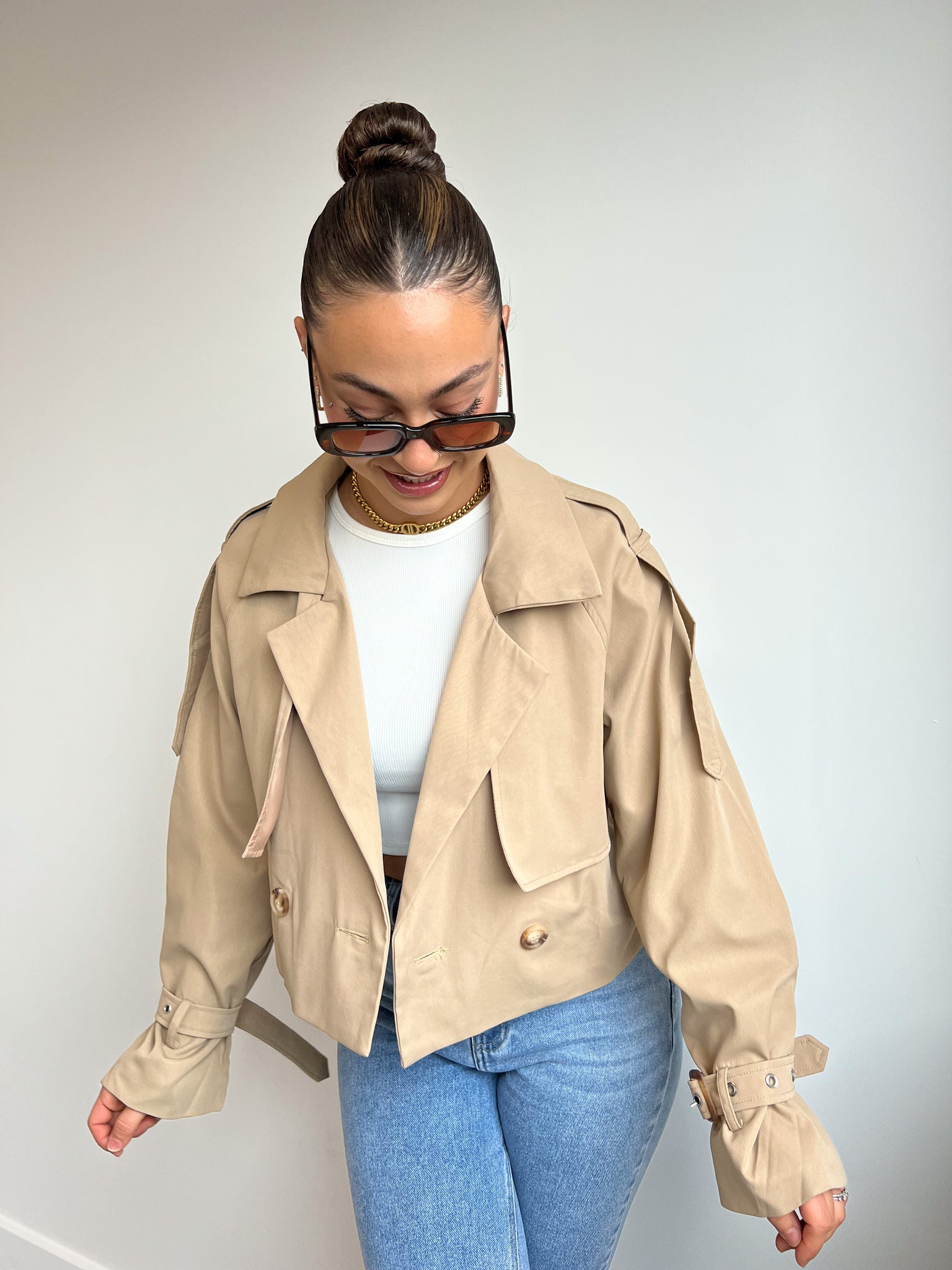 INSPIRED CROP TRENCH CAMEL